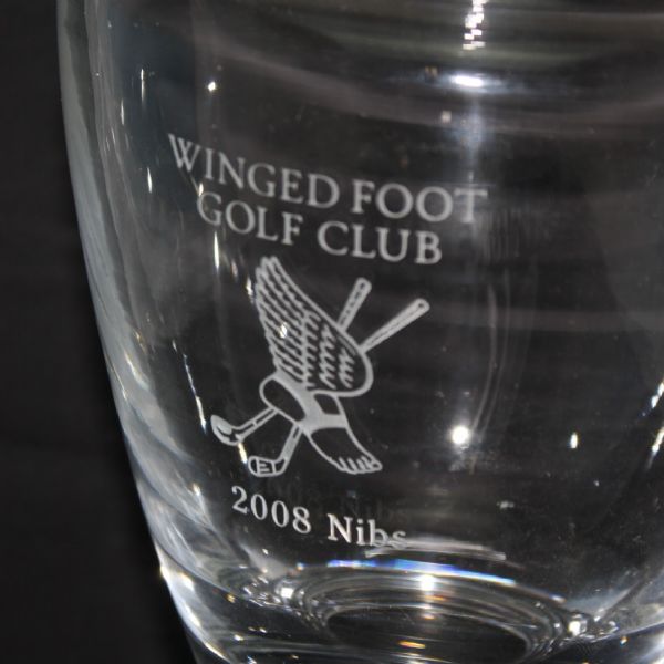 Winged Foot Glass 2008 Trophy