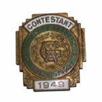 1949 WGA Contestant Pin - Jack Fleck