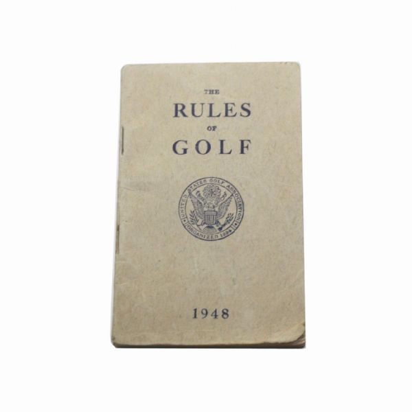 1948 Golf Rules Booklet