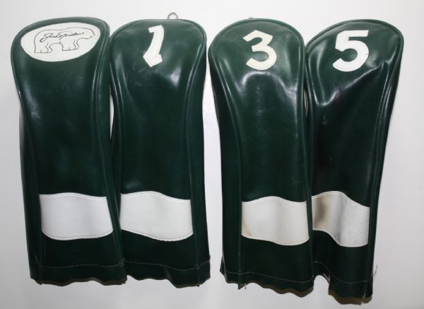 Jack Nicklaus Head Covers - 1, 3, 5, and Bear with Signature