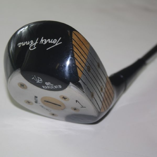 Toney Penna Black Driver with Silver/Red Inset TIP Oil Hardened