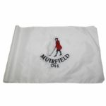 Embroidered Muirfield Flag - 1744