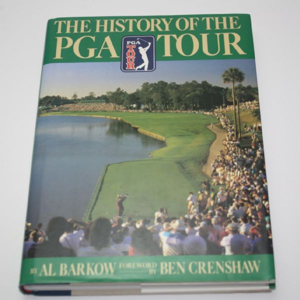 Gene Sarazen Signed Book 'The History of the PGA Tour' JSA COA