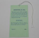 1988 US Open Playoff Ticket - Faldo vs. Strange