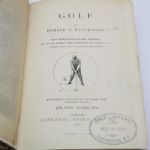 1895 Book 'The Badminton Library' - by The Duke of Beaufort