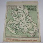 1947 Masters Saturday Pairing Sheet