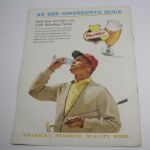 1960 US Amateur Program plus Season Committee Badge - Dean Beaman