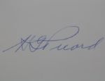 Henry Picard (1938 Masters Champion)Signed 3x5 Card JSA COA