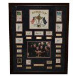 1999 Ryder Cup Team Signed Framed Presentation JSA #B92890