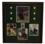 Payne Stewart Signed Deluxe Framed Card with Ensemble PSA #12013917