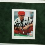 Payne Stewart Signed Deluxe Framed Card with Ensemble PSA #12013917