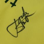 Jordan Spieth Signed Memorial Tournament Embroidered Flag JSA COA