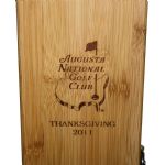 Augusta National Golf Club Member Gift - Wine Box - 2011 Thanksgiving