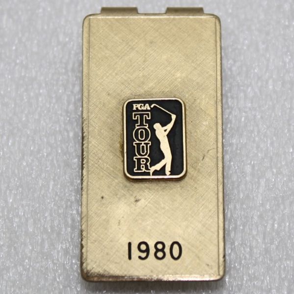 1980 PGA Tour Member's Money Clip from David Eger Collection
