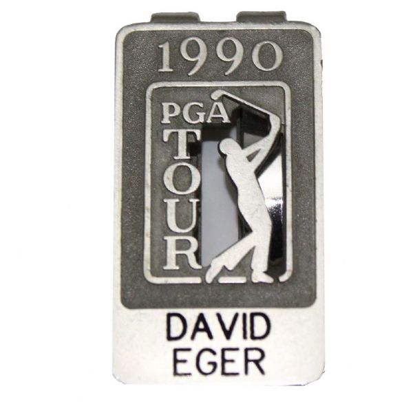 1990 PGA Tour Member's Money Clip - David Eger