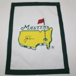 Jack Nicklaus Signed Masters Undated Garden Flag JSA COA