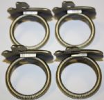 Augusta National Brass Members Napkin Holders Set of 4 - Rare