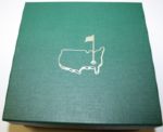 Augusta National Brass Members Napkin Holders Set of 4 - Rare