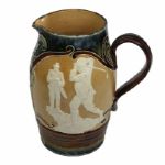 Doulton Lambeth Golf Theme Pitcher - 6"