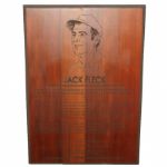 All-World Sports Dedicated Large Wooden Placque - Jack Fleck Honoree