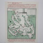 Mark O'Meara Signed Masters 1988 Sunday Pairing Sheet JSA COA