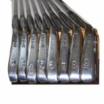 Jack Fleck's 1955 US Open Win-Match Used Ben Hogan Precision 2-9 Irons