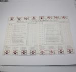 1963 Women's US Open Championship Program with Pairing Sheet
