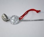 Lot of Two Arnold Palmer Ornaments - Shoe and Club