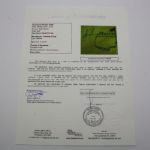 Tiger Woods Signed Undated Masters Embroidered Flag JSA #X55840