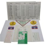 1976 Masters Miscellaneous Memorabilia