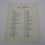 1976 Masters Miscellaneous Memorabilia