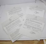 1994 & 1995 Masters Miscellaneous Memorabilia