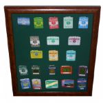 Twenty Year Masters Badge Collection - 1979-1999 - Framed