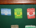 Twenty Year Masters Badge Collection - 1979-1999 - Framed