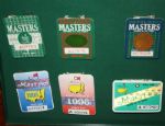 Twenty Year Masters Badge Collection - 1979-1999 - Framed
