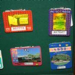 Twenty Year Masters Badge Collection - 1979-1999 - Framed