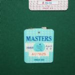 Twenty Year Masters Badge Collection - 1979-1999 - Framed