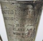 1934 Amatuer Tophy - Springfield District Golf Championship - Herman Keiser