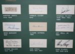 1934-2006 Masters Champions COMPLETE Run of Autographs Incls. Harmon, Wood, Etc