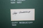 1934-2006 Masters Champions COMPLETE Run of Autographs Incls. Harmon, Wood, Etc