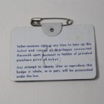 1966 Masters Tournament Badge - Jack Nicklaus Winner
