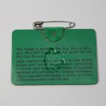 1968 Masters Badge - Bob Goalby Winner