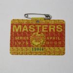1975 Masters Badge - Nicklaus Victory