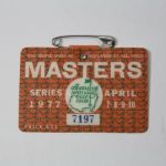1977 Masters Tournament Badge - Watsons First Masters Win