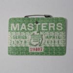 1978 Masters Tournament Badge - Gary Players Final Masters Victory