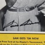 Sam Snead Signed 1949 GOLF-ing Magazine - Framed JSA COA