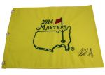 Bubba Watson Signed 2014 Masters Embroidered Flag JSA COA