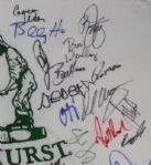 Pinehurst Field  Flag Includes Phil, Jordan, RORY! and 37 More JSA COA