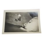 Original Photo Walter Hagen Hittting Out of Trap