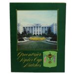 1979 Ryder Cup Program -The Greenbrier
